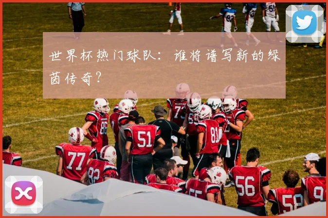 世界杯热门球队:谁将谱写新的绿茵传奇?